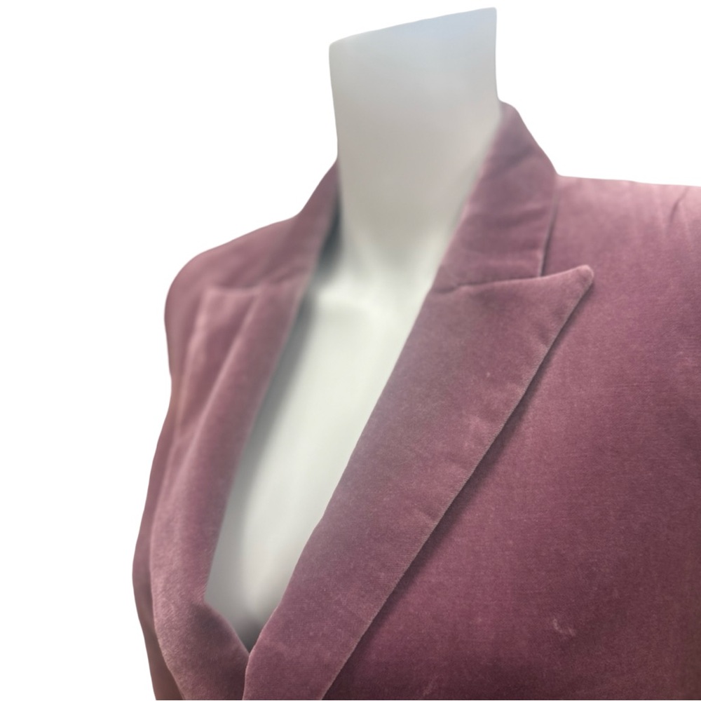 ZADIG & VOLTAIRE Velvet Blazer in Light Purple